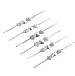 100pcs 33 mm Chrome 304 in acciaio inossidabile pin con pins Connettori PRISMI CRIDULI DI LAMPAGNI LAMPAGGI Accessori 2222O3383322