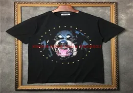 2022 Designer Mens T Shirts Luxury Summer Europe Clothing Men Tshirt Tshirt 3D Animal Diamond Print Tshirt bawełny hip -hop Women 9776555