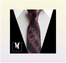 Moda Slim Tie Music Piano Student Neck Tie Ties Gifts For Men Butterfly Shirt Music Tie7112400