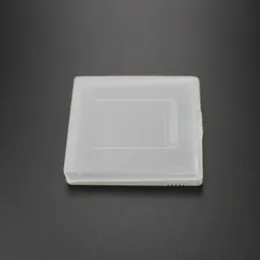 ティンドンホワイトプラスチックゲームカードケース任天堂のゲームボーイGBCのための高品質のゲームカートリッジケースボックスボックス