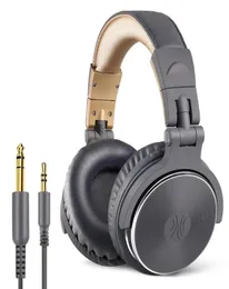 Oneodio Professional Studio DJヘッドフォンは、PC2481140用の耳の有線監視ヘッドセットヘッドセットヘッドセット折りたたみ折りたたみ式ゲーミングイヤホンを備え