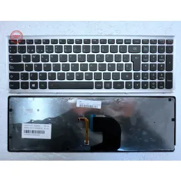 Keyboards SP NEW Keyboard For Lenovo Ideapad Z500 Z500A Z500G P500 P500A Laptop Silver Frame