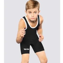 Set di nuovi abbigliamento per canotte per bambini di arrivo per bambini che wrestling canottiere turisci uniformi da corsa per la velocità di corsa da boxe