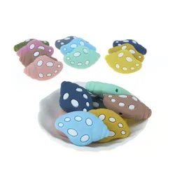 Altre lumaca di mare sile teether per perline bpa baby masticando prodotto infermieristico prodotto fai -da -te chewelry accessori per la consegna goccia gioiello dhhya