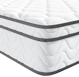 Bedding Sets Vesganti-King Size Hybrid Mattress In A Box Gel Memory Foam And Pocket Coils Innering 12"