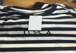 FashionJeans USA Mens Striped T Shirts Summer Fashion Designer Tees Short Sleeved Tops Clothers5060342