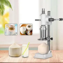Commercial Lever Style Openers Hand Press Green Coconut Opening Holing Machine Small Manual Fresh Coconuts Hole Punching Machines6984016