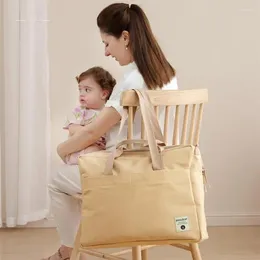 Aufbewahrungstaschen Baumwoll Canvas Tasche Langlebige Model- und Kinderausflug bequemer Premium Mumie Windel MOM MUSS