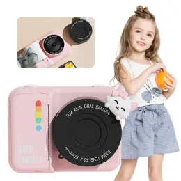 Câmera Câmera Câmera Impressão Instantânea Imprimir 3,0 polegadas HD Câmera digital 48MP Câmera portátil Presentes de aniversário de Natal para meninos meninas