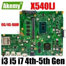 Motherboard X540LJ Laptop Motherboard I3 I5 I7 4th 5th Gen CPU 0GB 4GB RAM For Asus X540LJ X540L F540L X540 Notebook Mainboard