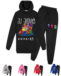 2021 Baby Kleding Sets Mods Pak Jongens Meisjes Trainingspakken Kinderen Onder Ons Past Phoodies Top Broek 2 Stuks Set4529114