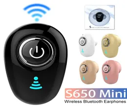 S650 Mini Bluetooth Kulaklık Kablosuz Business Kulaklığı BT41 Perakende Box4983259 ile mikrofon stereo kulaklıklı kulaklıklar