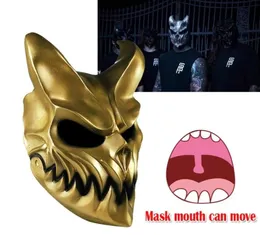 Slakt för att sejla Alex Trerible Masks Prop Cosplay Mask Halloween Party Deathcore Darkness Mask 2009295365738