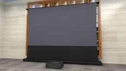 92 100 110 120 133 150 16:9 Motorized Floor Rising Projector Screen T prism ALR Ultra Short Throw Projection Screen