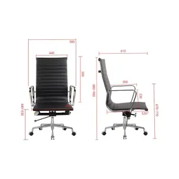 Recliner Ergonomik Ofis Sandalyesi Oyun Bilgisayar Deri Deri Sandalyesi Patron Döner Asansör Silla Escritorio Ofis Mobilyaları WKOC