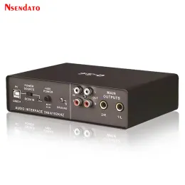 Mixer Q24 Audio Interface Sound Card mit Monitor Guitar Mixing Console Studio Live Recorder Microfon 48V Phantom Power Sound Mixer
