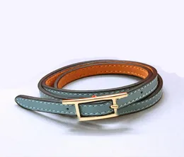 高級ブランドJewerlry Behapi Real Leather Colier Bracelet for Women Multicolor Cuff684587