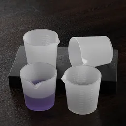 30-100 ml di misurazione pieghevole di misurazione silicone tazza multi-specifica silicone miscelazione tazza fai-da-te per candele che produce stampo in resina a fusione