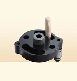 Self Centering 6 8 10mm Dowel Jig Wood Panel Hole Puncher Hole Locator Beech Woodworking Straight Hole Puncher Set8336812