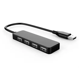 Hochgeschwindigkeits -USB -Hub -Adapter 4 Anschlüsse für PC -Laptop -Zubehör Multi USB 2.0 Splitter -Verlängerungskabel für die Maus -Tastatur