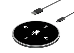 Микрофоны для компьютерной USB конференц -конференция Microphone Home Omni Направленное подкастинг круглый ноутбук