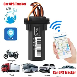 Car Gps Accessories Motorcycle Waterproof Tracker Built In Battery Realtime Gsm Gprs Locator Tracking Device Build-In Vehicles Dro Dhmga