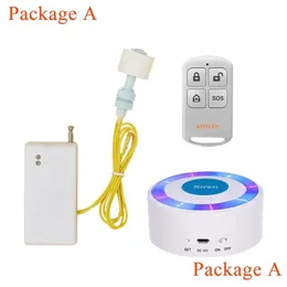 Bath Tools Accessories Konlen Wireless 43Hz Water Leak Sensor Float Ball Level Detector With Alarm Siren For Bathroom Pool Overflow Le Otqhx