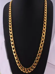 Punk Hiphop Gold Chain Rapper Men colars Street Fashion Metal Alloy Liga de jóias decorativas de longa cadeia longa