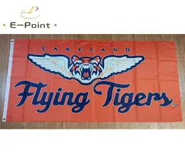 Milb Lakeland Flying Tigers Flag 3x5ft 90cmx150cm Polyester Banner Decoration Flying Home Garden Festive Gift1138274