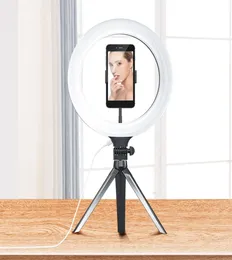 10 inch LED Ring Light 3 Light Modes with Tripod Stand Cell Phone HolderCamera studio Fill light for Live StreamMakeupYouTube V3285673