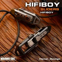 Декомпрессионная игрушка декомпрессия игрушка Wanwu EDC Hifiboy Push Slider Магнитный двойной толкание яйцеклетки с снятиями стресса.