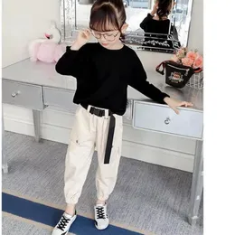 Kızlar Giyim Setleri 2019 Bahar Sonbahar Toddler Kızlar 2pcs Kıyafet Çocuk Takibi Takım 3 4 5 6 7 8 9 10 12 Yıl T200709630286