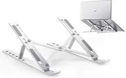 Laptop Mounts for 10156 inches tabletsAluminum alloy Stand 6position adjustable height Portable Holder Desk cooler9687544