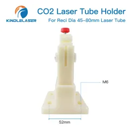 Suporte de tubo a laser de CO2 Kindleaser Montar plástico flexível 45-80mm para 50-180W Máquina de corte de gravação a laser 2 PCs/Set