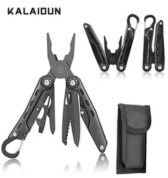 Kalaidun Pliers Multitool WireストリッパーCABLEケーブルカッター折りたたみEDCナイフオープナーポータブル屋外キャンプサバイバルY2003413871