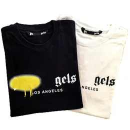 Tasarımcı T Shirt Lüks Marka Giyim Etiketleri Başını Çıkarılmış Ayı Sprey Kalp Harfleri Moda Saf Pamuk Kısa Kollu İlkbahar Yaz Haikyuu Erkek Kadın Tees Gömlekler