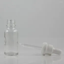 Storage Bottles White Silicone Rubber Teat For Glass Dropper Bottle 20ml Essential Oil Packaging