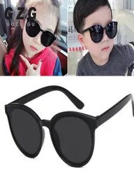 2019 New Boys Girls Kids Rounds Sunglasses Brand Kids Mirror Sun Glasses 100uv حماية الأطفال هدية D3139154539