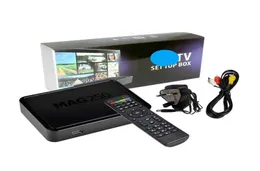 新しいテレビボックスmag250w1 linuxセットトップマグ250 with builtin wifi wlan hevc H265スマートメディアプレーヤーmag250 mag322 mag322w11159603