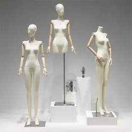 Kore tarzı düz omuz sağ açı omuz dişi manken giyim mağaza modeli destek pencere manken gövde ekran standı