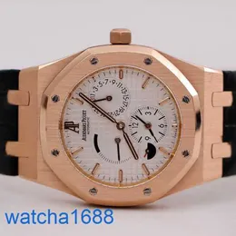 AP Orologio da polso Montre Epic Royal Oak Series 26120or Mens Watch Rose Gold Rose Mechanic Mechanical Swiss Famous Watch Luxury Sports Watch Diametro 39mm