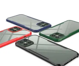 Clear Acrylic Hybrid Phone Cases for iPhone 14 Pro Max Samsung Galaxy A14 M13 S22 Plus Ultra A33 A73 Google Pixel 7 stötsäker Har4419519