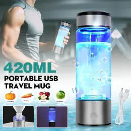 ディスペンサー420ML DRAAGBARE WATER WATER WATER IONISATOR FLES OPLAADBARE NEGATIEVE IONEN WATER CUP HYDROGENSRIJKE WATER WATER WATER ALKALINE