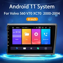 Volvo S60 V70 XC70 2000-2004 SAT GPS Navi 4G WiFi Rds için Android 11 Araba Stereo