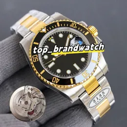 Yüksek Temiz Tasarımcı İzler 40mm Mens Watch Luxury Watch Greenwich Watch 2836/3135 Kutu 904LSTEEL KASASI WATER POOSPLE 200 METER 04