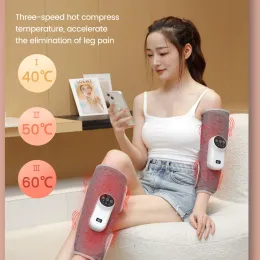 Massager Electric Leg Massager 3 أوضاع لاسلكية مع ضغط الهواء القابل لإعادة الشحن لتخفيف الآلام من العجل التعب على قدم الاسترخاء التدليك