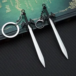 DMC Keychain Dante Sword Alastor Schlüsselkette Anhänger Keychains for Men Game Accessoires Bag Auto Key Ring Jewelry Llaveros
