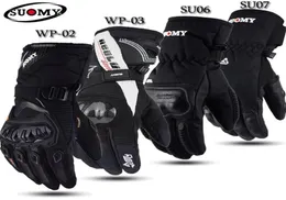 Suomy Motorcycle Gloves Мужчины 100 водонепроницаемые ветропроницаемые зимние перчатки для мотоцикла.