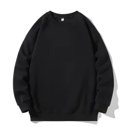 هوديس الخريف للرجال Harajuku Sweatshirts الذكور ألوان صلبة غير رسمية O-neck neck new pullover men أساس هوديس قمم الشارع