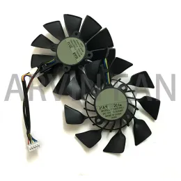 Цепь/шахтер 2pcs/set 95mm 12v 0,5a T129215SU, вентилятор графики, VGA Cooler, для GTX 780DC2, GTX 780TI, Strikergtx 760, замените FD10015H12S